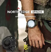 Часы North Edge Apache 3 Black (50мм), фото 5