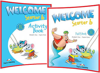 Welcome Starter B. Pupil's+Workbook. Комплект книг з англійської мови. Підручник+Зошит. Express Publishing