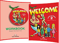 Welcome 2. Pupil's+Workbook. Комплект книг з англійської мови. Підручник+Зошит. Express Publishing