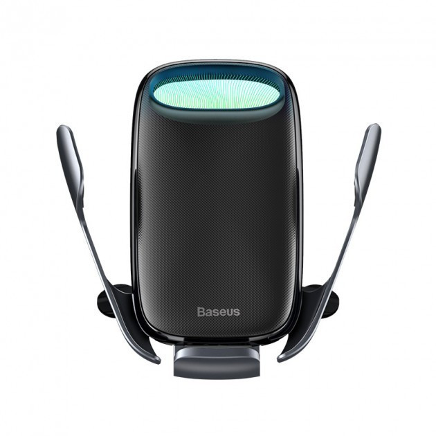 Автомобільний тримач із бездротовою зарядкою Baseus Milky Way Electric Bracket Wireless Charger 15W Black