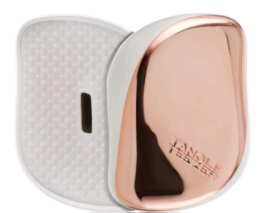 Tangle Teezer Compact Styler Rose Gold Ivory - Компактна щітка для волосся, фото 1