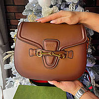 Сумка женская «Gucci», кожаная женская сумка, сумка
