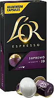 Кава в капсулах Nespresso L'OR Supremo 10 Уцінка 10.10.23
