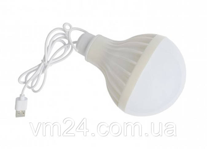 USB LED лампа 5Вт світодіодна лампа юсб лампочка від повербанка