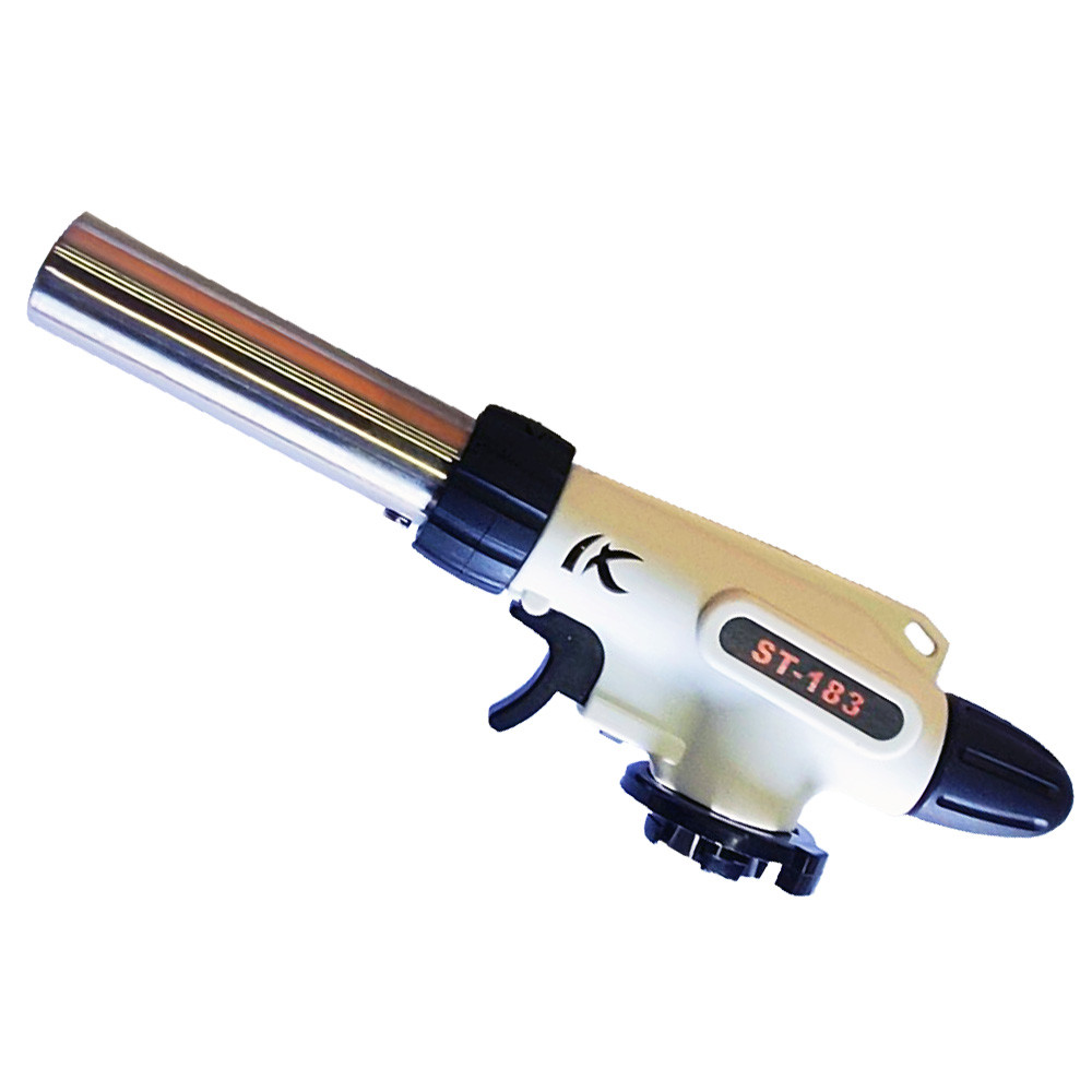 Пальник для газового балончика з п'єзопідпалом та подвійним регулюванням ST183, фото 1