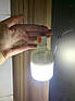 Лампочка перезарядна портативна з акумулятором підвісна на гачку, фото 3