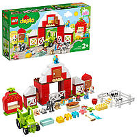 Лего Lego Duplo Фермерский трактор, домик и животные 10952