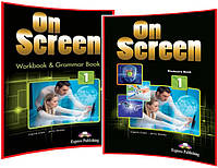 On Screen 1. Student's+Workbook. Комплект книг з англійської мови. Підручник+Зошит. Express Publishing