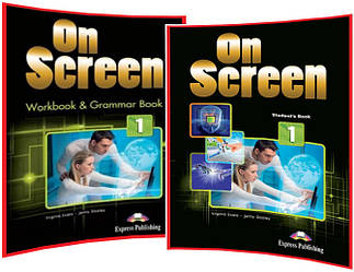 On Screen 1. Student's+Workbook. Комплект книг з англійської мови. Підручник+Зошит. Express Publishing