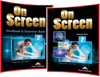 On Screen 2. Student's+Workbook. Комплект книг з англійської мови. Підручник+Зошит. Express Publishing