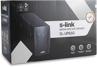 Джерело безперебійного живлення ДБЖ S-link SL-UP650 650VA Ups LS-011781