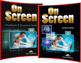 On Screen C1. Student's+Workbook. Комплект книг з англійської мови. Підручник+Зошит. Express Publishing