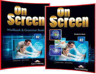 On Screen B2. Student's+Workbook. Комплект книг з англійської мови. Підручник+Зошит. Express Publishing