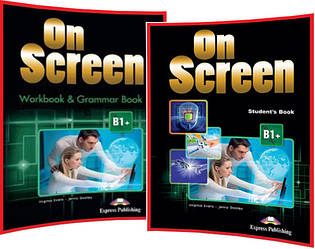 On Screen B1+. Student's+Workbook. Комплект книг з англійської мови. Підручник+Зошит. Express Publishing