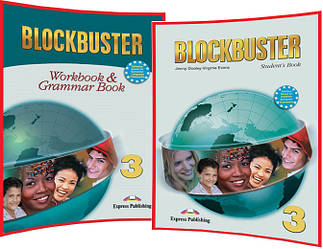 Blockbuster 3. Student's Book+Workbook. Комплект книг з англійської мови. Підручник+Зошит. Express Publishing