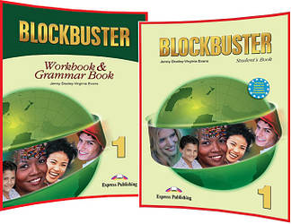 Blockbuster 1. Student's Book+Workbook. Комплект книг з англійської мови. Підручник+Зошит. Express Publishing