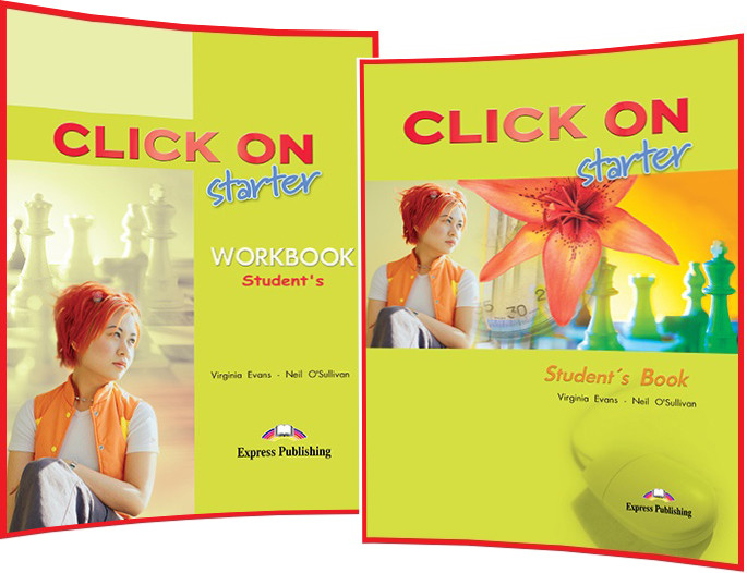 Click On Starter. Student's+Workbook. Комплект книг з англійської мови. Підручник+Зошит. Express Publishing