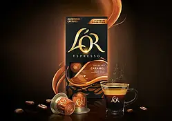 Кава в капсулах Nespresso L'or ESPRESSO Caramel Усі Типи в наявності