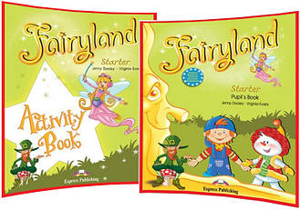 Fairyland Starter Pupil's+Activity Book. Комплект книг з англійської мови. Підручник+Зошит. Express Publishing