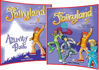 Fairyland 5. Pupil's+Activity Book. Комплект книг з англійської мови. Підручник+Зошит. Express Publishing