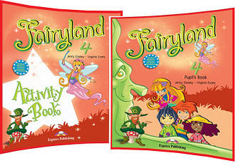 Fairyland 4. Pupil's+Activity Book. Комплект книг з англійської мови. Підручник+Зошит. Express Publishing