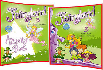 Fairyland 3. Pupil's+Activity Book. Комплект книг з англійської мови. Підручник+Зошит. Express Publishing