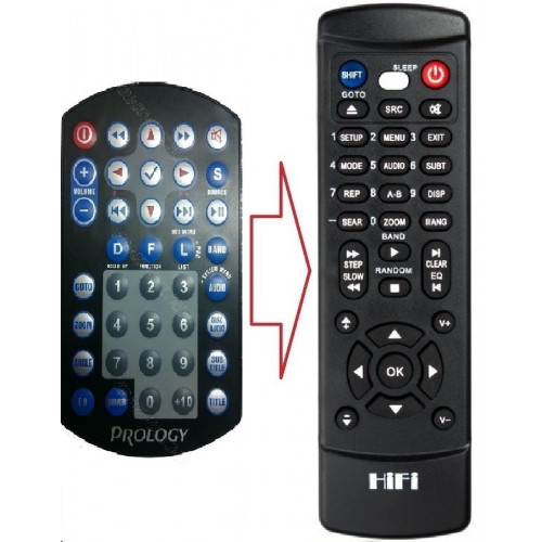 Пульт для Prology DVS-1120 (аналог), фото 1