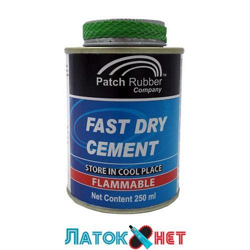 Клей для ремонту камер і шин банку з пензлем 250 мл PATCH RUBBER для Best