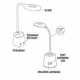 Лампа настільна Montis біла потужність до 2,7 Вт, фото 3