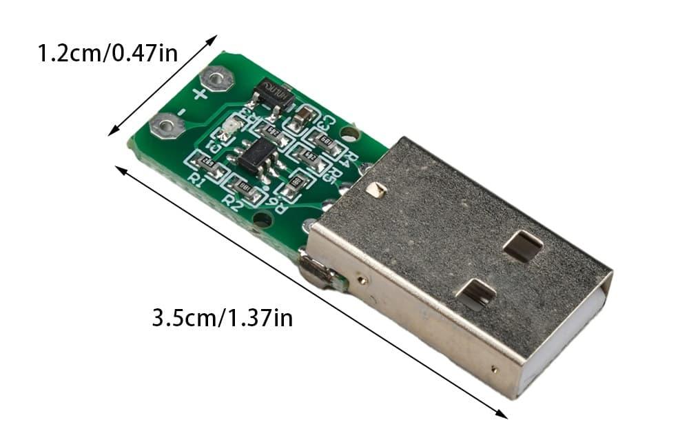 Quick Charge (QC) USB type-A (male) trigger триггер 9v max 3a 27w + корпус (A class) 1 день гар. - фото 4 - id-p1734110205