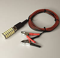 12 вольт. 9 Ват. 120 Світлодіодів. 3 Метри. LED. Переноска автомобільна, світлодіодна