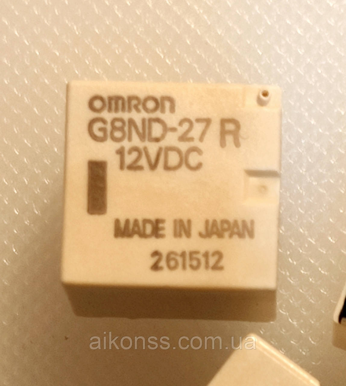 Реле OMRON G8ND-27R 12VDC . корпус DIP8 . Нові .  Japan .