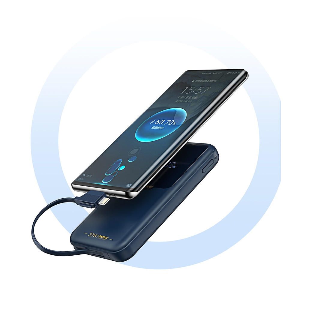 Купить Павербанк повербанк 10000mAh с кабелями REMAX RPP-298 |22.5W+20W ...
