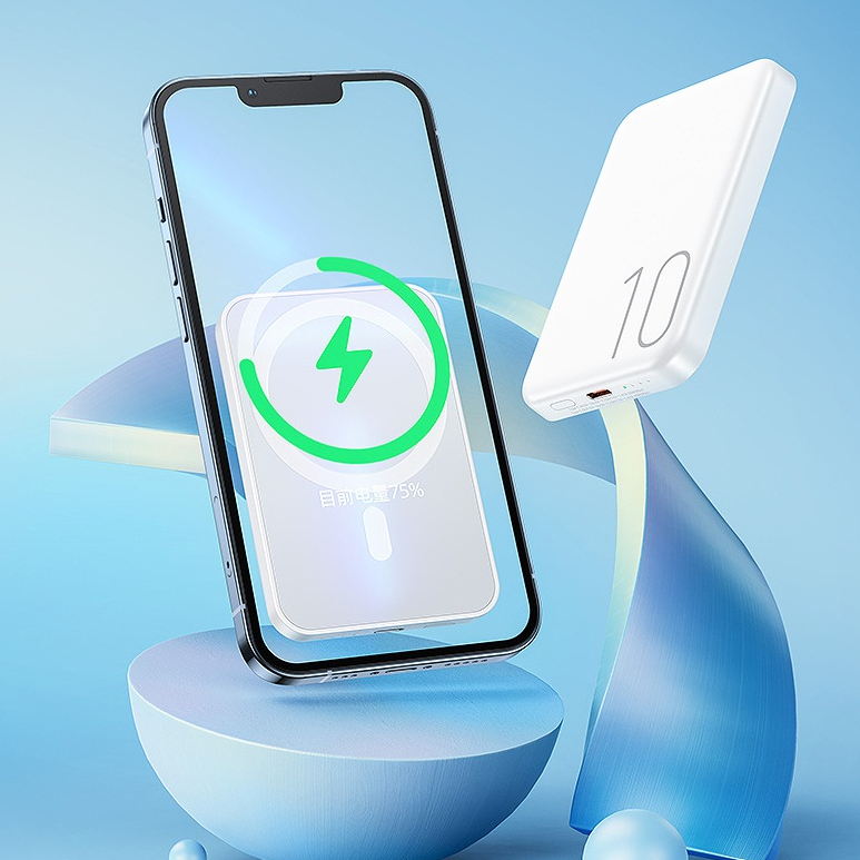 Купить Павербанк повербанк 10000mAh с беспроводной зарядкой Magsafe для ...