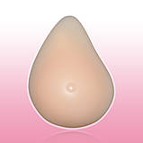 Протез молочної залози у формі груші, силіконовий після мастектомії 320 г ліва, фото 3