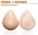 Протез грудей силіконовий 300 г права молочної залози у формі груші, фото 2