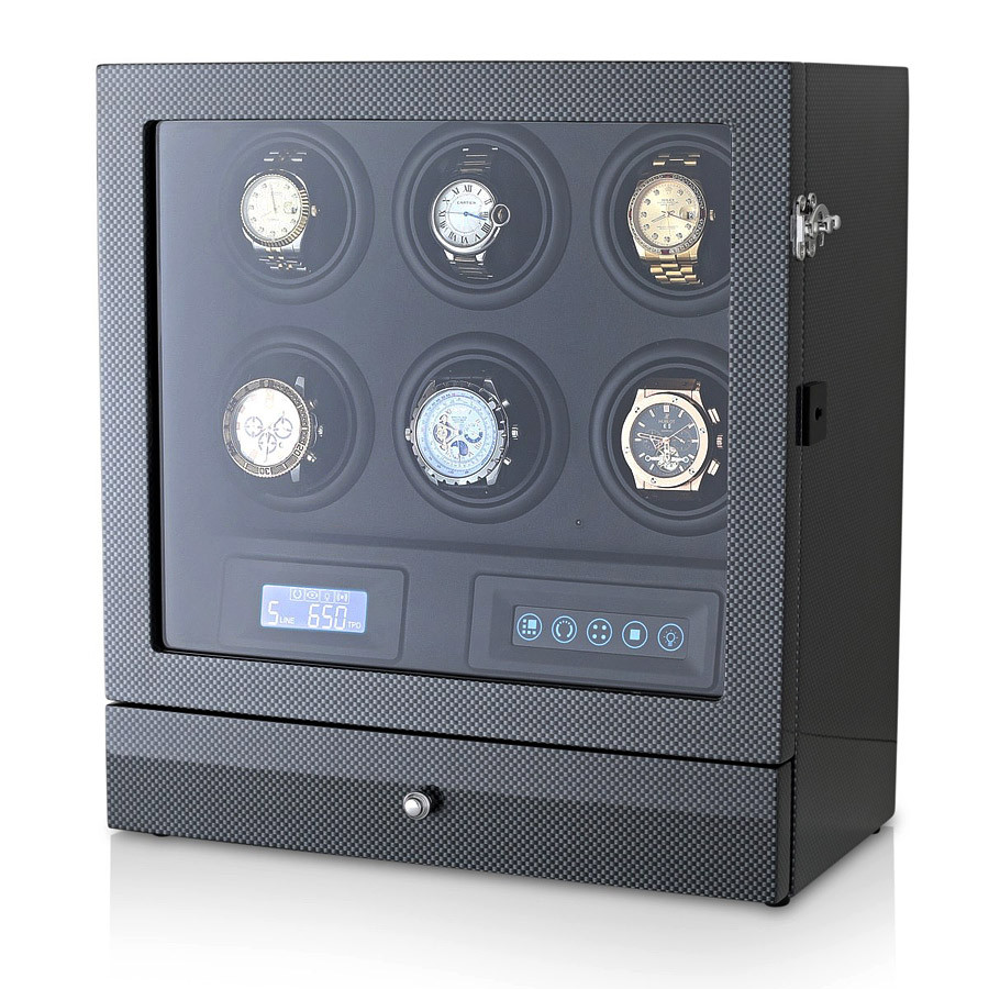 Уникальная Шкатулка для Часов Тайммувер 6-ти Часов Материал Корпуса ...