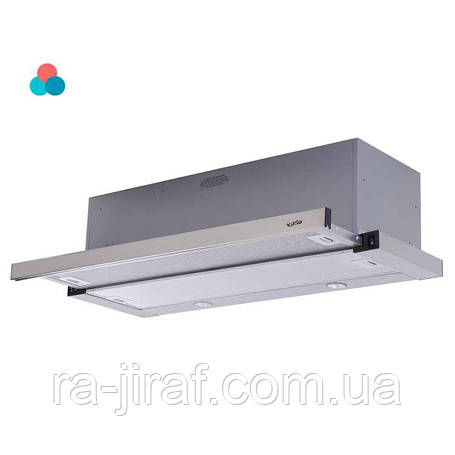 ВИТЯЖКА VENTOLUX GARDA 90 INOX (1100) SMD LED Телескопічна на кухню. Витяжка кухонна в Україні. Доставка безкоштовно, фото 2