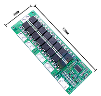 BMS 4S/60А  16,8V(окремий порт заряду)