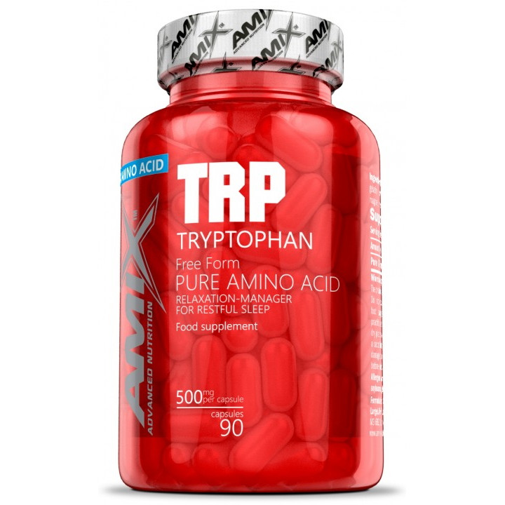Триптофан AMIX TRP Tryptophan 500 мг 90 капсул