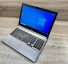 Ноутбук Б-клас Fujitsu Lifebook E756 / 15.6" (1920x1080) TN / Intel Core i7-6600U (2 (4) ядра по 2.6 — 3.4, фото 2