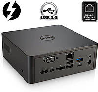 Док-станция Dell Thunderbolt Dock TB16 K16A / VGA, miniDP, DisplayPort, HDMI, Thunderbolt 3 / USB 3.0 /