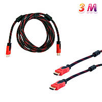 Кабель-удлинитель HDMI-HDMI 3 метра, hdmi кабель для монитора и телевизора, удлинитель HDMI/хдми/ашдимиай (VF)