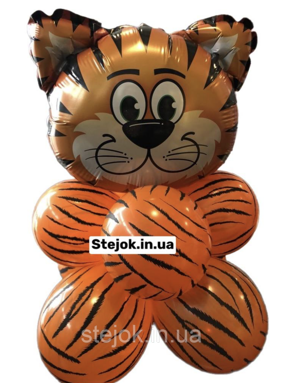 Стійка тигра на кулях (50-60 см у готовому вигляді), фото 1