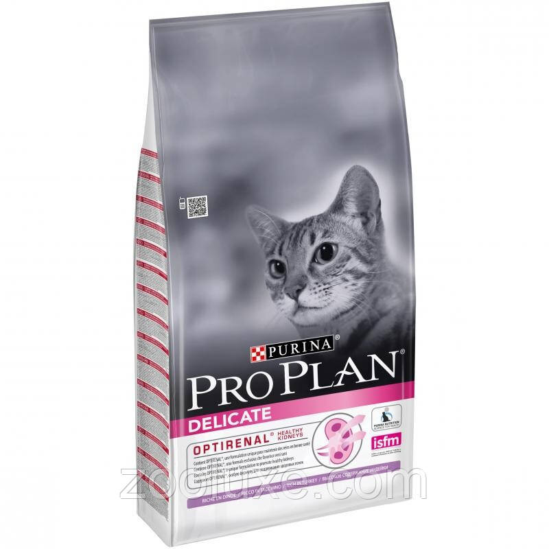 Purina Pro Plan Delicate Turkey 400 г/Пурина Про План Делікейт Індичка 0,4 кг — корм для кішок