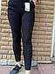 Жіночі демісезонні брюки-лосини "ЗОЛОТО" 2 кишені Art-782-4 Сині 3XL(46-50), фото 2
