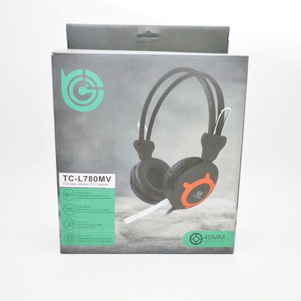 Навушники PC TUCCI L780 Black-Red