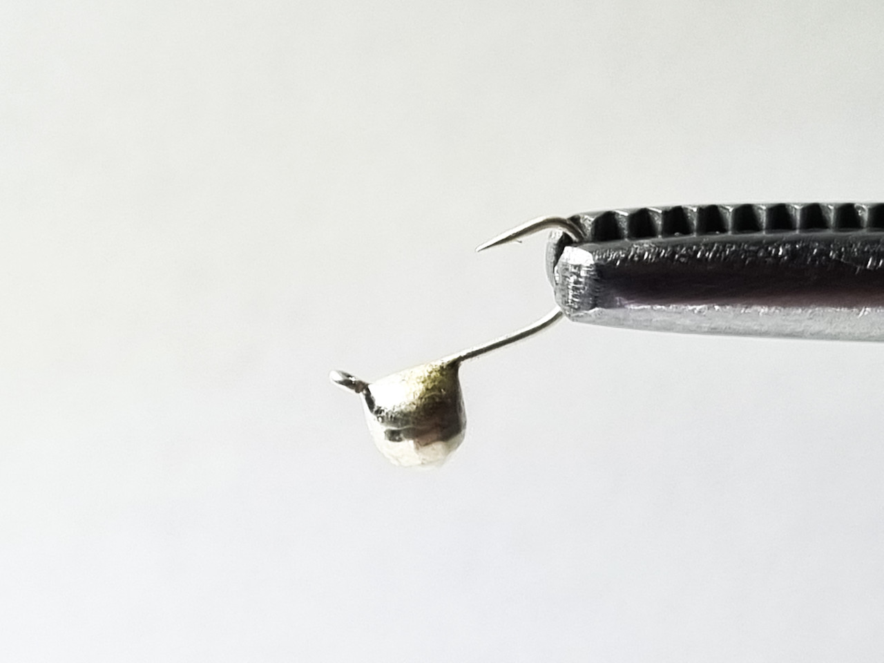 Купить Мормишка вольфрамов №22 Капля з вушком дрібна грань, цена 35 ...