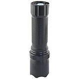 Ліхтар ручний  Quantum QM-FL1040 Minik black 3W LED  з USB, фото 3