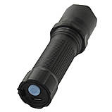 Ліхтар ручний  Quantum QM-FL1040 Minik black 3W LED  з USB, фото 4